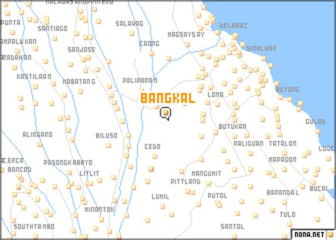 Bangkal Map .